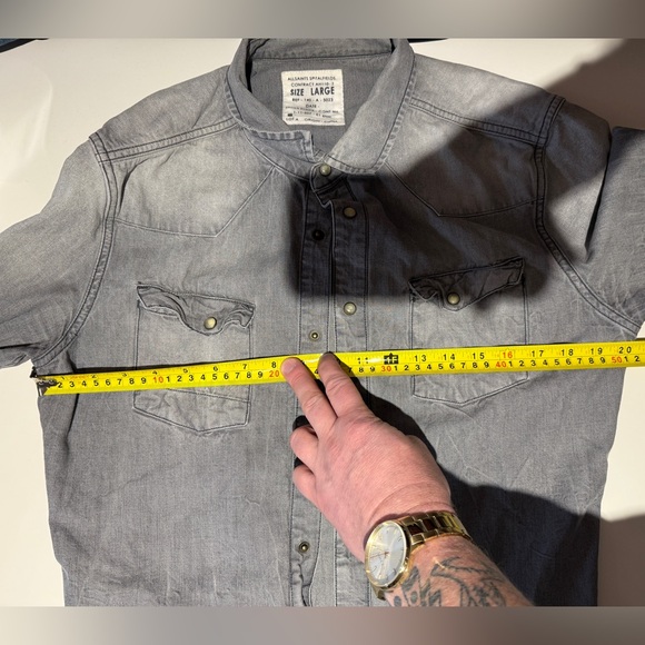 AllSaints | All Saints Western Shirt (M/L) - Picture 4 of 5